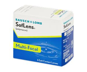 SofLens Multi-Focal (6 lenses) Stärke: -1.75, BC: 8.50, DIA: 14.50, Add power: High (+2.50) -1.75 8.50 14.50