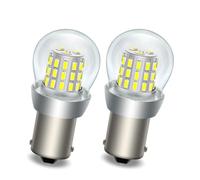 SOFOC 1156 LED Bulb BA15S P21W 500LM 6000K White for Reverse Tail Turn Signal Brake DRL Light s25 DC 48V Compatibled 2Pcs