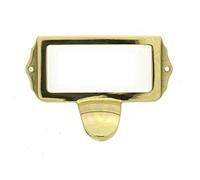 Sofoc 8872349 Door or Drawer Handle Polished Brass Centre Distance 67 mm Art Deco Gold 7.3 x 2.6 x 5.1 cm