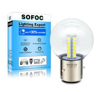 SOFOC BA21D LED Bulb White G40 6V-30V for Motorcycle Car Headlight 1Pcs
