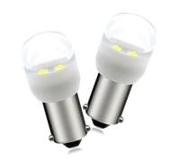 SOFOC BA9S LED Bulb 12V 0.5W White for Pinball Game Machine Indicator 2Pcs