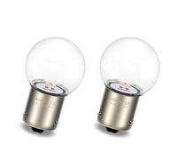 SOFOC BAU15S PY21W LED Brake Light Red Car 6V 12V 24V 6-30V AC/DC Tail Lights G25 Bulb 2525 4SMD 2PCS