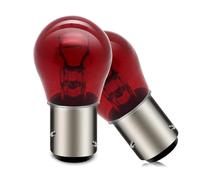 SOFOC BAW15D Bulb 12V PR21W/5W Combined Brake lights/Tail Light Red Position/Side Lamp S25 Dual Contact 2Pcs