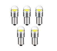 SOFOC BAY9S H21W 12V 2W LED Bulb White 6000K Reverse Light Position Lamp Front Fog Light Brake Light Side Marker Light 5Pcs