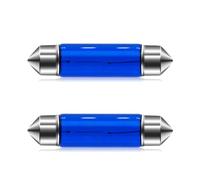 SOFOC Car Interior Dome Light 41MM 239 6418 578 Festoon Bulb Pop-up Indicators Trunk Courtesy License Plate Light 24V White 2Pcs