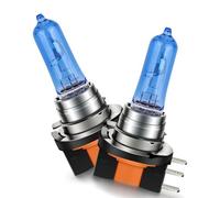 SOFOC-H15 12V Daytime Running Light Headlight DRL 55W/15W Bulb Dual Filaments White PGJ23t-1 High/Low Beam Design 2Pcs