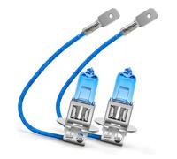 SOFOC H3 Bulb PK22S 24V 100W Cool White 6000K Headlights 1500Lm +30% Brightness DRL Hight/Low Beam Auxiliary Lamp Halogen 2Pcs