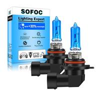 SOFOC Hir2 Headlight 9012 Bulb 12V 55W Halogen White 1800Lm 30% Brighter OEM Daytime Running Light Fog Light 2Pcs