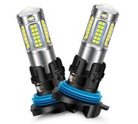 SOFOC HP24W LED Headlight Bulb Cool White 12V 24V 10-30V AC/DC Focused & Flood Light Design for Daytime Running Light Position Light Replacement 2Pcs