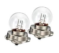 SOFOC P26S 12V 15W Halogen Bulb Warm White Motorcycle Headlight Turn Signal Fog Light Single Filament Direct OEM Replacement 2Pcs