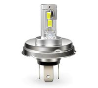 SOFOC P45T Bulb R2 LED 500% Brighter Than Halogen Motorcycle/Car Headlight White DC 12V-18V 60W 4000Lm High Low Beam Design 1Pcs