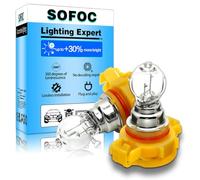 SOFOC PSX24W Bulb 12V Car Fog Lights Warm white Daytime Running Light Parking Lights PSX 24W Halogen Bulb 2Pcs