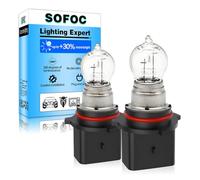 SOFOC PSX26W Halogen Bulb P13W 12V 26W Warm White for DRL Fog Light Reverse Brake Tail Position Lamp Replacement 800LM 2Pcs