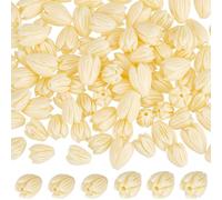 SOFPLATE 1 Box 100pcs Artificial Coral Beads White Flower Beads Large Synthetic Corals Flowers Floral Shaped Shell Jasmine Bead Bulk for Jewellery Making Women Wedding Party Crafting Diy Accessories