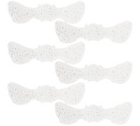 SOFPLATE 10Pcs Glitter Star Face Tattoos Glitter Makeup Patches Silver Paper Temporary Stars Freckle Speckles Waterproof Patches Accessories for Women Body Face Art Party Cosmetic Makeup Decoration