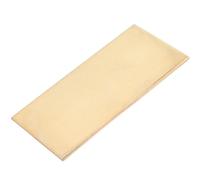 SOFPLATE 1Pc Brass Sheet Metal 3mm Thick Brass Plate 4 x 2 Inch / 5 x 10cm Unplated Solid Copper Stock Material Flat Bar for Industrial Use Stamping Building Decoration Crafts Model Repair DIY Project