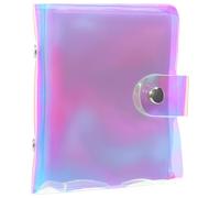 SOFPLATE 2 Pack 36 Pockets Mini Polaroid Picture Album Small Wallet Photo Book Rectangle 4.4 x 4 Inch Colorful PVC Plastic Instax Album Book Holder for 4 Inch Pictures Photos Photocard Holder Storage