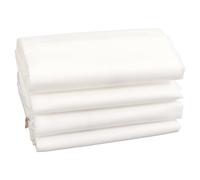 SOFPLATE 2 Pack Plant Frost Cover Drawstring Plant Fabric Freeze Protection 38.7 x 31.5in White Cold Weather Blankets Winter Reusable Jacket Non Woven Netting Cloth for Garden Fruit Trees Shrub Potted