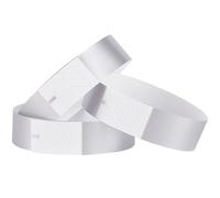 SOFPLATE 300Pcs Party Wristbands Silver Event Armband Bulk Waterproof Lightweight Paper Bracelets Wristband Badges Event Identification Armbands for Events Amusement Parks Clubs Concert Music Festival