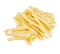 SOFPLATE 50Pcs Artificial Food Realistic Play Food Simulation French Fries Model PVC Kitchen Decoration Lifelike Tools for Restaurant Window Display Party Tricky Home Decoration Photography Props
