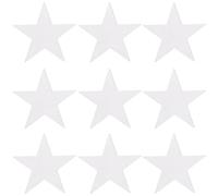 SOFPLATE 60Pcs Silver Cutout Stars Paper Star Cutouts 6 Inch Single Sided Printed Shiny Glitters Shimmer Arts Confetti Cutout for DIY Crafting Bulletin Board Classroom Wall Party Decorations Supplies