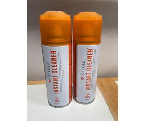 SofSole Traimer Cleaner 200ml x 2 Bottles Shoe Spray Instant Result Stain Remove