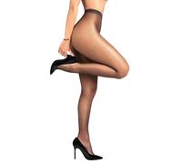 sofsy Grey Small Fishnet Tights - OEKO-TEX Certified High Waist Pantyhose for Women, Sexy Party & Concert Outfit (XS/S)