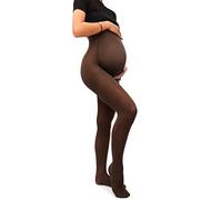 sofsy Opaque Maternity Tights | Pantyhose for Pregnancy 50 Den Cappuccino 2 - Small
