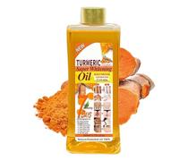 Soft 7 Turmeric Oil | 300ml Turmeric Oil for Skin Whitening | Intensive Brightening Soft 7 Body Oil | Deeply Hydrating Turmeric Super Whit-ening Oil for All Skin Types