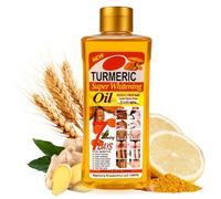 Soft 7 Turmeric Whitening Oil, Turmeric Oil for Skin Whitening, Ginger Massage Oil for Muscle Pai n, Ginger oi l Relaxing, Warming, Promote Blood Circulation for Face & Body oi l for All Skin Types