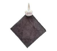 Soft & Absorbent Cartoon Hand Towel Bear Pattern Washcloth Soft for Baby & Adult Suitable for Kitchen & Bathroom