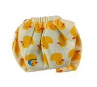 Soft Absorbent Squirrel Diapers Flexible Closure Potty Training Pet Pants, Leak-Proof Reusable Small Pet Diapers(S-Duck)