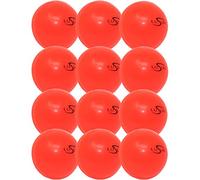 Soft Air 1 Dozen Lusum Cricket Training Balls (Windballs) (Orange, Youth)