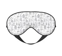 Soft and Breathable Eye Mask, Suitable for Both Men and Women, Easy and Zero-Pressure Night Eye Mask. Side Sleep Yoga