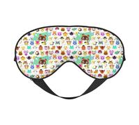 Soft and Breathable Eye Mask, Suitable for Both Men and Women, Easy and Zero-Pressure Night Eye Mask. Side Sleep Yoga