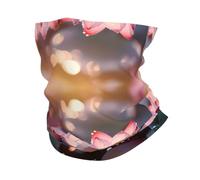 Soft and Close-Fitting Headscarf for Travel and Fitness | Soft And Comfortable The Lotus In Full Bloom Printed Headscarf For Travel And Fitness