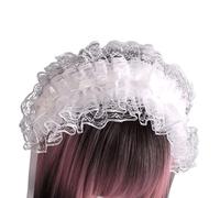 Soft and Comfortable Lace Headband Gothic Style Headwear and Elegant Headband for Commuting Dating or Celebrating Wedding