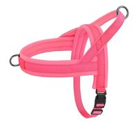 Soft And Comfortable Nylon Dog Harness Vest Adjustable Pet Harness Outdoor No-Tension French Bulldog Chihuahua Camping Hunting Training Harness,A,S