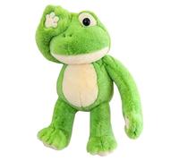 Soft and cute magnetic hand plush frog that covers the eyes