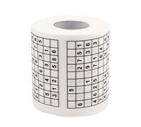 Soft and Eco-Friendly Sudoku Su Printed Tissues for Sensitive Skin Hypoallergenic Wood Toilet Roll Classic Clean Tissues