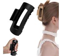 Soft and elastic fashionable shark clip, food-safe silicone hair clip for women, medium soft hair claw clip, flexible and not easy to break, firmly fixed, non-slip and collision-proof