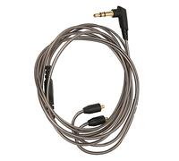 Soft and Flexible MMCX Headphone Elbow Cable for SE425 UE900AM PRO30 3.9ft, Gold Plating Plug, High Resolution Sound Transmission, and Music Lovers