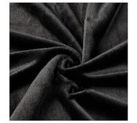 Soft and Fluffy Faux Fur Material, 5mm Shaggy Faux Fur Fabric, Comfortable and Soft DIY Faux Fur Fabric for DIY Projects, Cosplay, Costumes, 50x160cm/50x50cm (Color : Black, Size : 50x160cm)