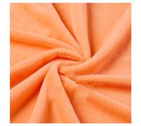 Soft and Fluffy Faux Fur Material, 5mm Shaggy Faux Fur Fabric, Comfortable and Soft DIY Faux Fur Fabric for DIY Projects, Cosplay, Costumes, 50x160cm/50x50cm (Color : Orange 1, Size : 50x160cm)
