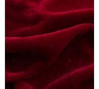 Soft and Luxuriou Stretch Velvet Fabric for Unveiling Conference Tablecloths, Curtains, Table Skirts Sold by Meter(Color:11 Burgundy)