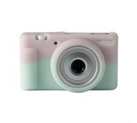 Soft and Silicone Case for Sony ZV1F, ZV1 II, ZV1M2 Ensures Maximum Protection (Jelly Pink Green)