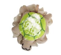 Soft Animal Bath Sponge, Cute Kids Body Scrubber, 5.5x4 Inches Bath Loofah with Hanging Strap, Gentle Mesh Foam Cleanser, Cartoon Shower Puff with Fun Design, Baths Accessory for Bathroom Use