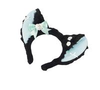 Soft Animal Ears Headbands Folded Cats Dog Ears Headbands Adjustable Hair Hoop For Halloween Christmas And Birthdays