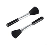 Soft Anti-Static Dusting Brush, Model Making Anti-Static Brush Set, Computer Dust Brush, for Safe Paint Removal on Delicate Parts, 14.5cm, 2 Pieces