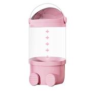 Soft Arranger - Padded Beast Holder, Playroom Compartment Solution | Transparent Tube Container, Led Light Column for Boudoir Shelf, Nursery Decoration, Collectible Plush Arrangement